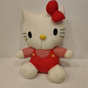 Vintage 1990 Hello Kitty Plush 12" Tall